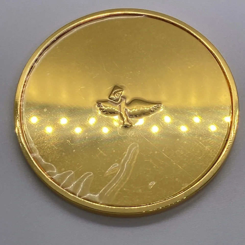 Tory Burch Limited Edition Compact Gold Pocket Mirror•NWOT